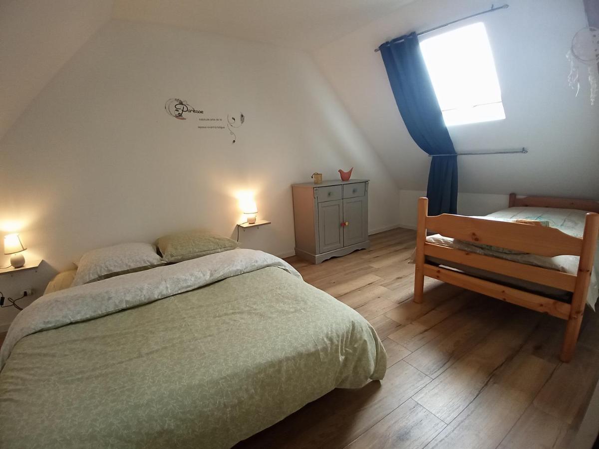 Maison Familiale A La Campagne La Chapelle-du-Bourgay 외부 사진