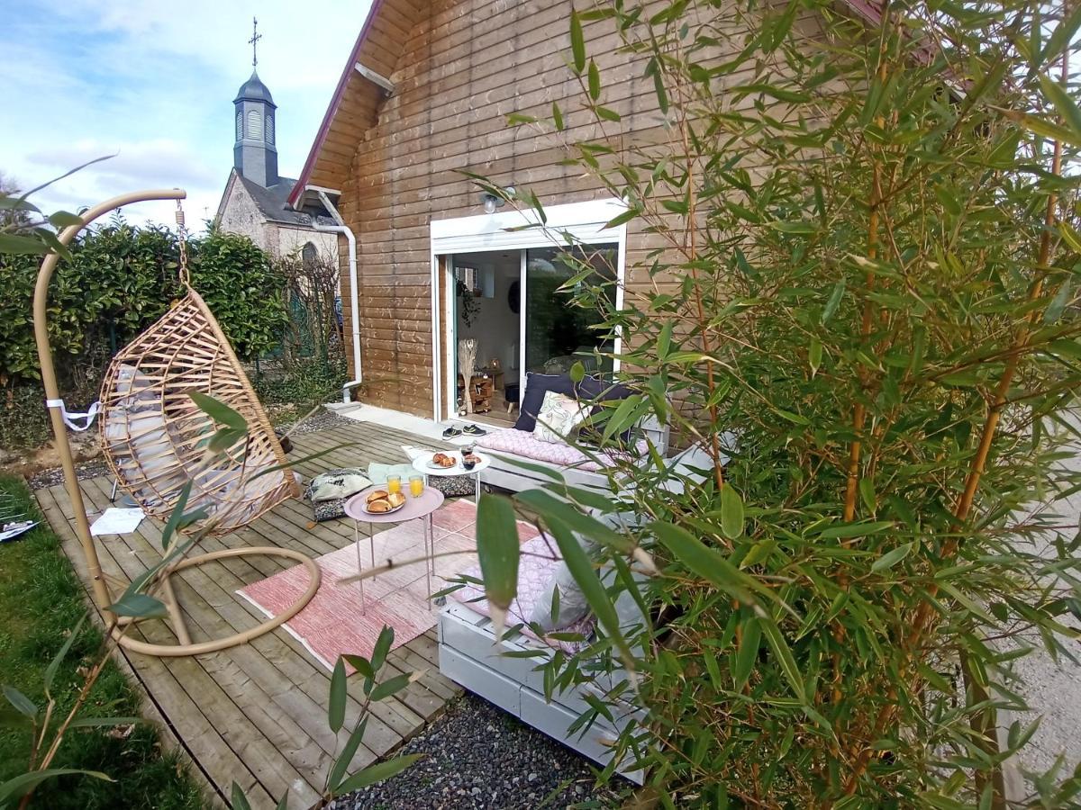 Maison Familiale A La Campagne La Chapelle-du-Bourgay 외부 사진